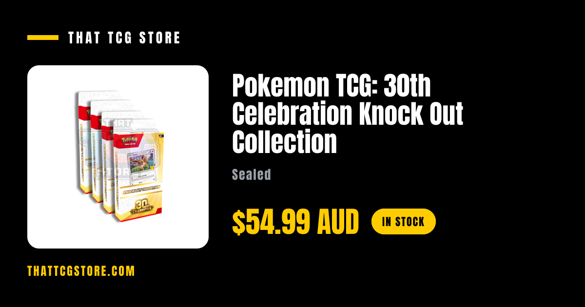 Pokemon TCG: 30th Celebration Knock Out Collection | That TCG Store